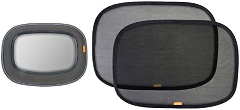 Baby In Sight Backseat Mirror with Pop Open Sunshades