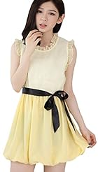 Jacquard Spring Summer Chiffon  Dress