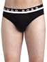 HUGO BOSS Men's Bodywear Black Performance Hip Brief