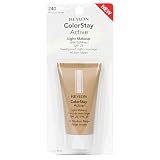 Revlon ColorStay Active Light Makeup with SoftFlex for All Skin Types, Medium Beige 240/06, 1-Ounce Tube