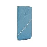Parion Iphone 4/4S Leather Pouch Case - Blue