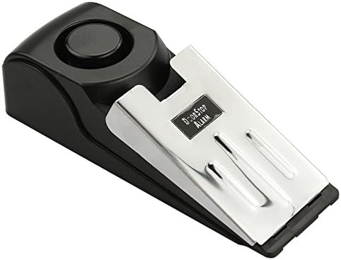 YoYoflyer Mini Portable Door Stop Alarm 120dB for Personal Safety Traveling Hotel Home Anti Theft (1 piece)
