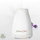 Aromatherapy Essential Oil Diffuser ❥ By AromaSoft ❥ Powerful 24V Ultrasonic Home Oil Diffuser - Yes! ✶ FREE ✶ BONUS ✶ E-BOOK Added! ❤ Best Electronic Technology For Safety And Reliability ★ Easy To Use Spa Vapor Diffuser So You Can Enjoy All The Healthy Benefits Of Natural Aromatherapy Oils ★ Unheard Of BETTER Than Money Back Guarantee!