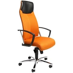 TOPSTAR SU39A BG4 B�rodrehstuhl High Sit up orange mit Armlehnen