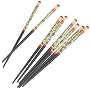 Global Decor 8-Piece Wooden Chopstick Set, Service for 4