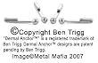 Dermal Anchor&iuml;&iquest;&frac12; Outer/Inner Eye With Ball Titanium