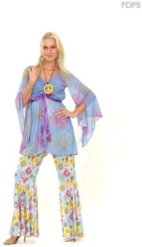 Hippy Ladies Groovy Outfit / Costume UK 10-14 (FDPS) by FDPS