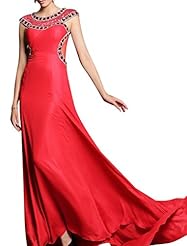 Beaded Jeweled Mermaid Sleeveless Cocktail Evening Dress/Homecoming Dress/Prom Dress/Wedding Party Dress 