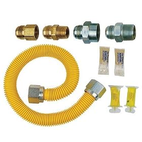 Brasscraft Gas Connectors PSB1096 L Tankless Water Heater Gas Installation Kit Brasscraft - Gas Connectors PSB1096 L Tankless Water Heater Gas Installation Kit