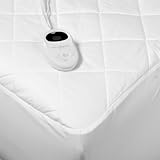 Sleepwarmer Electric Heated Quilted Mattress Pad Cal King with Digital Dual ....