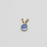 14K Sapphire Pendant