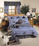 Moon Over Moose - Super Twin Waterbed Sheet Set