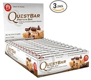 Quest Trio 12 Packs: Chocolate Chip Cookie Dough