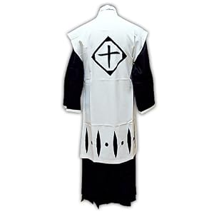 Japanese Anime Cosplay Bleach Costume-10th Division Captain Outfit
