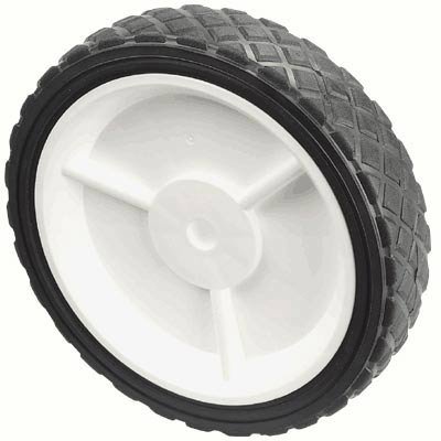 3-Spoke Plastic Wheel and Hub - 7in.