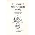 Roseville Art Pottery: 1998 1 2 Price Guide by  James S., Jr. Jenkins
