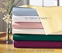 Southern Textiles Yellow 200 CT King Size Bed Sheet Set