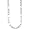 Men's 14k White Gold 6.25mm Figaro Chain Necklace, 20"