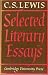 Selected Literary Essays