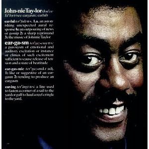 Eargasm by Johnnie Taylor (Audio Cassette - 1999)