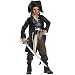 CHILD Captain Jack Sparrow PRESTIGE Kids Costume Officially Licensed Pirates of the Caribbean Costume (Sword not included)