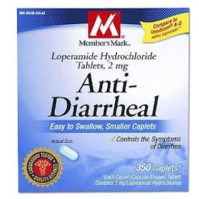 Member's Mark Anti-diarrheal Caplets (Compare To Imodium A-D), 350-Count