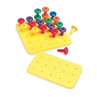 Jumbo Easy Grip Pegs and Pegboard Set