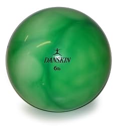 Danskin DA-2639R 6 lb. Weighted Toning Ball