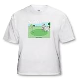 Londons Times Funny Cow Cartoons - Cow Country Club - Golf - T-Shirts