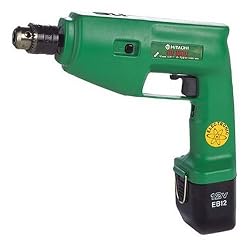 Factory-Reconditioned Hitachi DV10DVKR 12-Volt Ni-Cad 3/8-inch Cordless Hammer Drill/Driver Kit