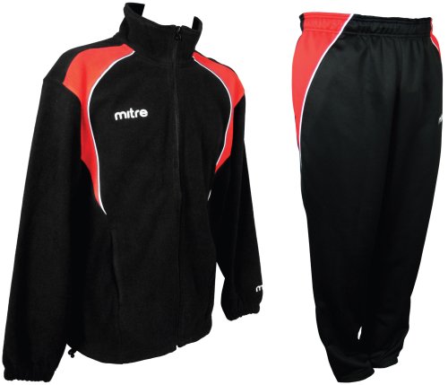 Mitre Apparel Broadway Travel Suit  Mens -Black/Red - XL