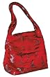 Chinese Red Purse - red brocade with butterflies