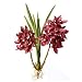 Silk Flowers Artificial 95310.FU Orchid Cymbidium Plant-Fuchsia