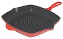 Le Creuset Cast Iron Square Grillit, Cerise, 26 cm