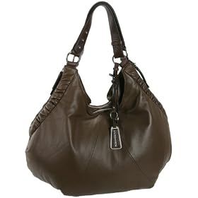 BCBG Max Azria Purist Large Pleated Zip Shopper