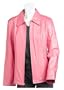 Black Rivet Women's Bright Colored Leather Zip Front Jacket