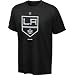 NHL Men's Los Angeles Kings Primary Logo T-Shirt (Black, Small)