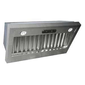 Air King LIN40 Stainless Steel Professional 42\” 600 CFM 3-Speed Professional Series Range Hood Liner