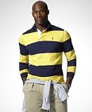 Polo Ralph Lauren Big & Tall Long Sleeve Striped Rugby with Pony Player