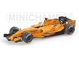Review Minichamps 530061874 / Diecast Model McLaren Mercedes MP4-21 (Juan Pablo Montoya Testcar 2006) in Orange (1:18 scale)