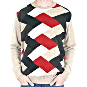 Burberry argyle pattern knitwear