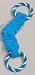 Pet Supplies : BLUE - Rope Bungee Tug Toys