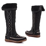 Femmes &agrave; la mode des bottes noires (YTL146)