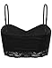 FPT Womens Sleeveless Bustier Crop Top