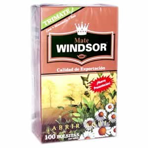 Coca Tea Windsor Trimate Blend: Coca, Chamomile, Anise 100 ct by Hansa
