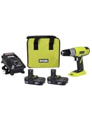 From Amazon.com. Click for details:
 Home Improvement: Ryobi 18-Volt ONE+ Lithium-ion Drill Driver Kit P817 - Ryobi Home Improvement: Ryobi 18-Volt ONE+ Lithium-ion Drill Driver Kit P817 - Ryobi