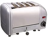 Dualit 4 Slice Toaster Metallic Silver 40349