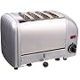Dualit 4 Slice Toaster Metallic Silver 40349
