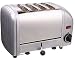 Dualit 4 Slice Toaster Metallic Silver 40349