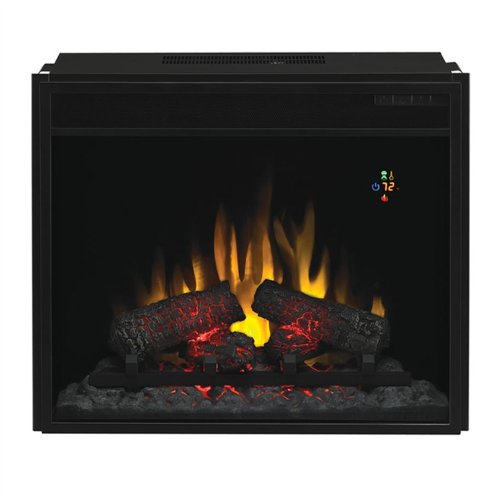 Classic Flame 23EF022GRA 23 Inch Electric Fireplace Insert With LifeLike Flame Effect